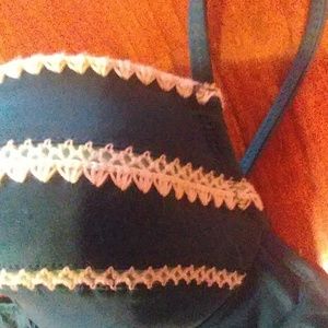 Shade & Shore Swim - Teal crochet Shade & Shore bikini swimsuit XS new Shade & Shore Swim - Teal crochet Shade & Shore bikini swimsuit XS new